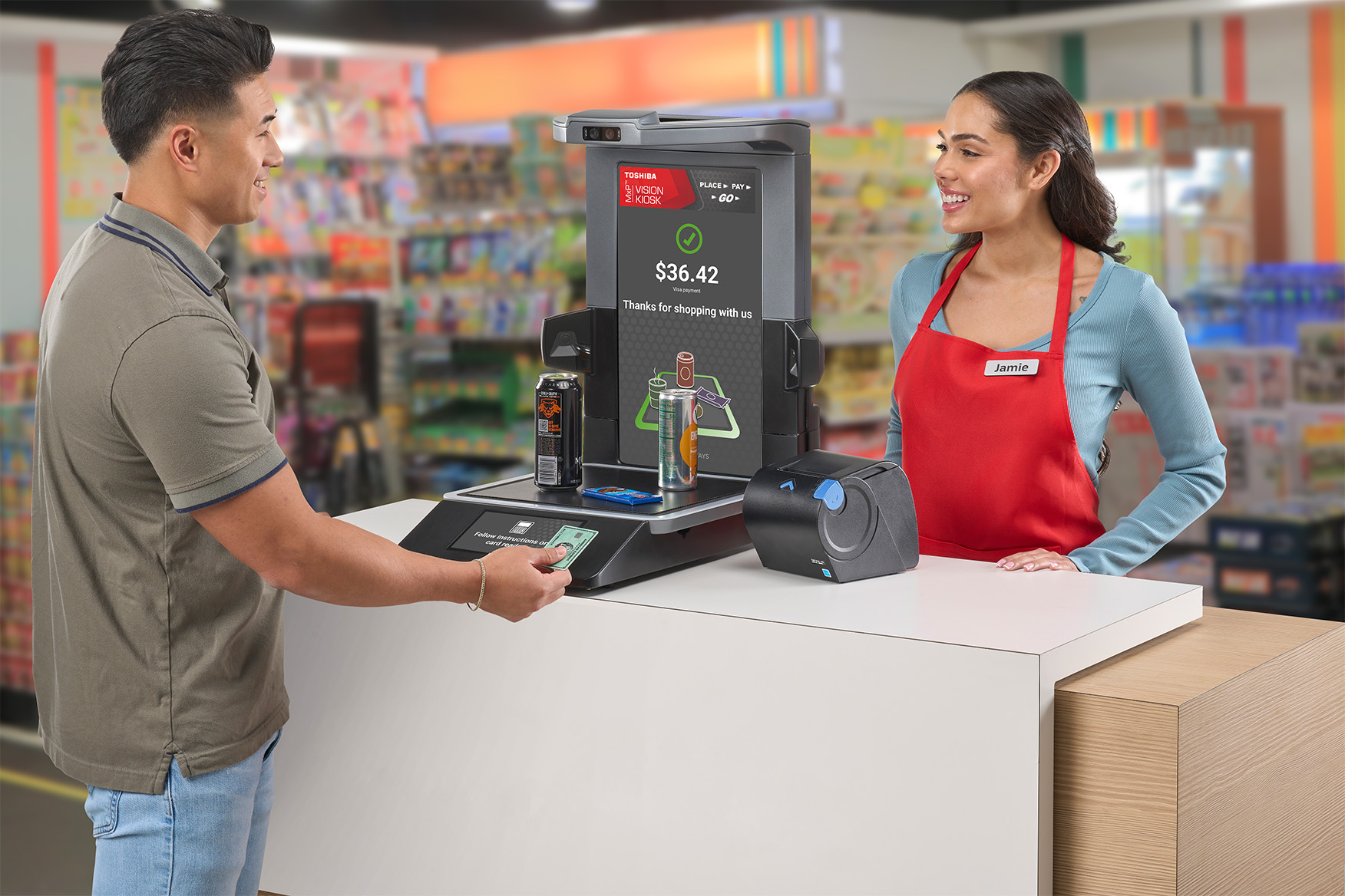 MxP Vision Kiosk image, usage