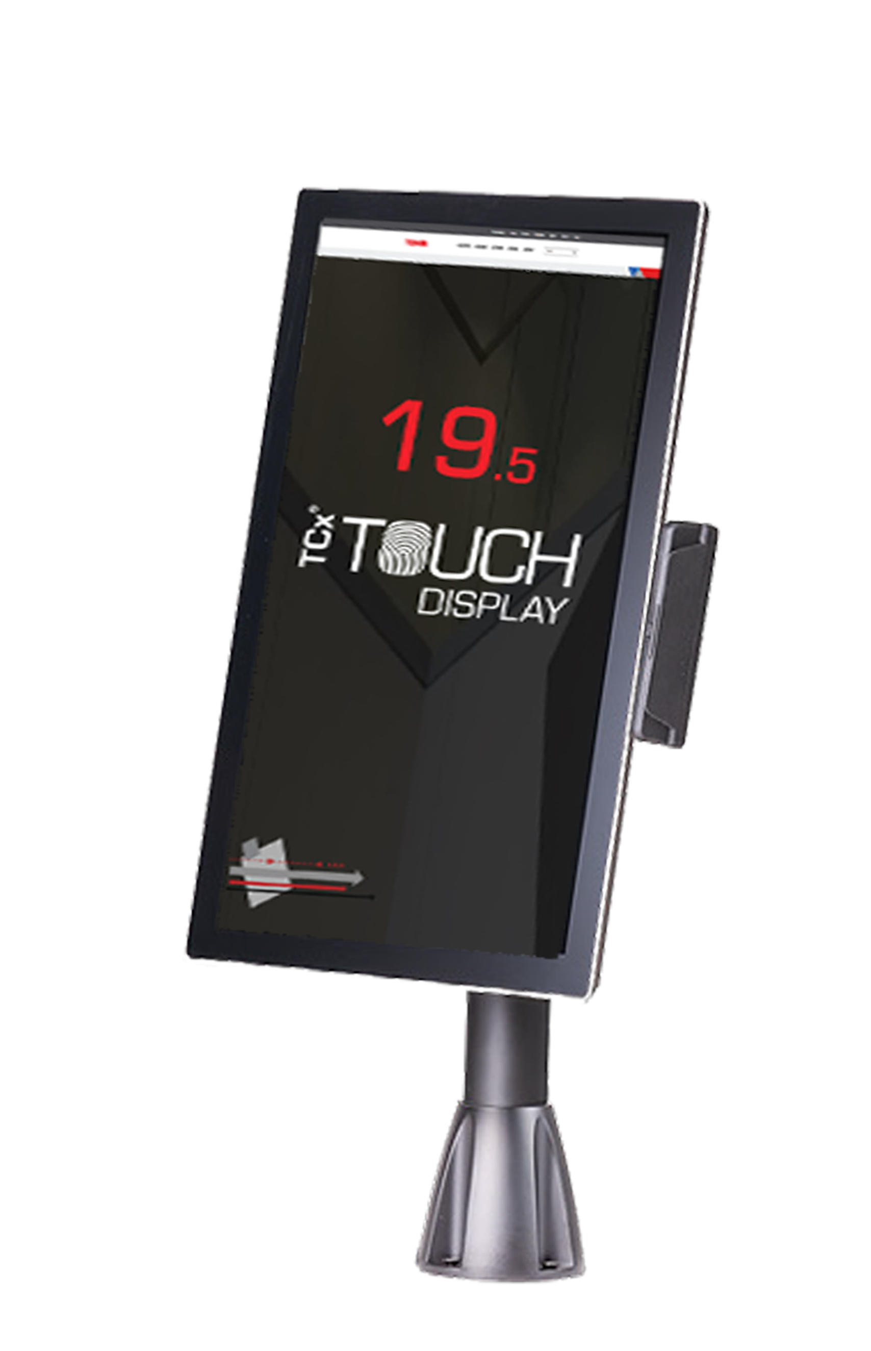 19.5-inch TCx Touch Display in portrait orientation